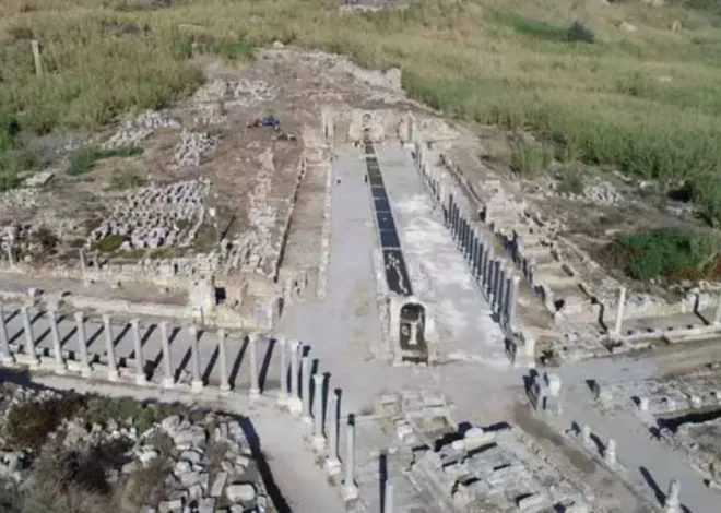 Perge Antik Kenti’ndeki Kestros Çeşmesi’nde su akmaya başladı.